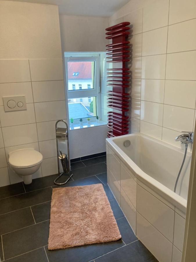 Ferienwohnung Am Jahnteich Weisswasser Esterno foto
